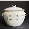 One antique Chinese Qianjiang lidded bowl Republic period dated 1920 #1100