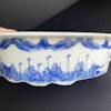 Antique Chinese Blue & White Porcelain brush wash scholar object, Qianlong #1111