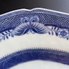 Chinese antique underglazed blue and white platter, Qianlong Period #1126