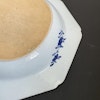 Antique Chinese Export Blue and White Porcelain deep platter, Qianlong #1153