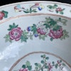 Large Chinese famille rose basin handwasher, mid 19th c, Qing Dynasty #1169