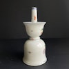 Chinese antique porcelain oil lamp / candlestick, Late Qing / Republic #1158