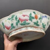 Antique Chinese famille rose altar bowl, late qing / republic #1190