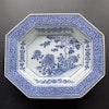 Antique Chinese Export Blue and White basin / deep bowl, Qianlong #1219