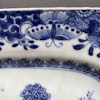 Antique Chinese Export Blue and White Porcelain platter, Qianlong period #1225