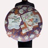 Japanese Monumental monster sized Antique imari charger #1222