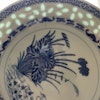 Antique Chinese blue and white dish Late Qing Dynasty #1257