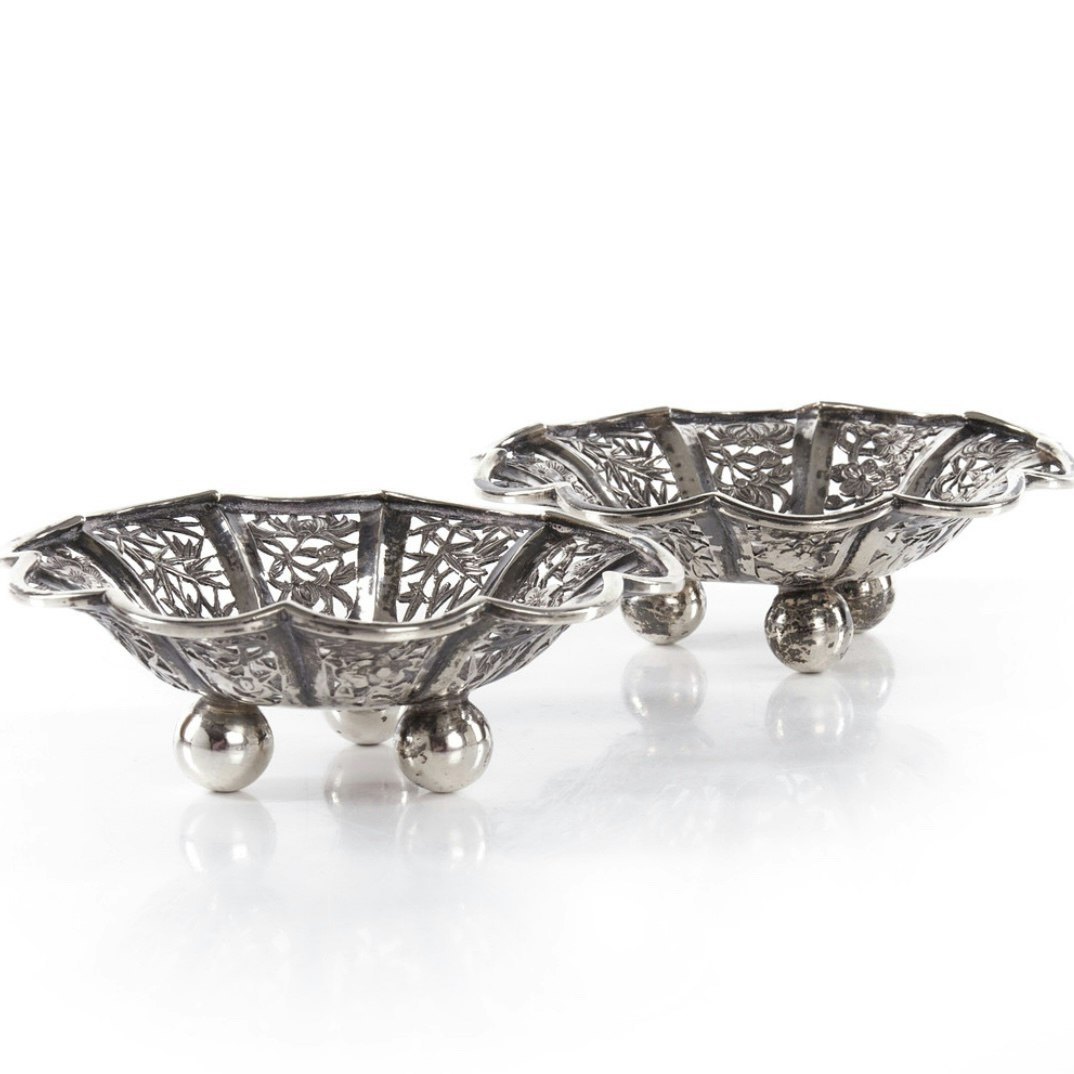 Dip Bowl & Spreader by Biltmore for Your Home 7710280 Silver -  Hong  Kong