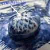 *RESERVED ITEM * Chinese antique underglazed blue and white small Tureen, Jiaqing Period #1288