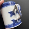 An Antique Chinese blue and white cup, Qing Dynasty 18th/19th c #1317