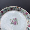 Antique Chinese canton butterfly plate #1333