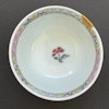 Antique Chinese famille rose teacup and saucer, Yongzheng Period #1369