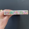 Antique Chinese rose mandarin brush box 19th century #1378