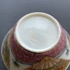 Antique Chinese famille rose teacup and saucer, Yongzheng Period #1382