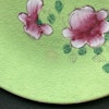 Antique Chinese green scraffito ground dish with flowers Jiaqing M&P #1385