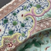 Antique Chinese famille rose platter, 18th c, Islamic / Peranakan export #1396