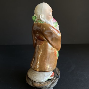 Vintage Chinese porcelain figurine, 20th c #1406