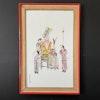 Antique Chinese porcelain plaque, Republic period #1419