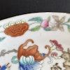 Antique Chinese deep mouth plate with precious objects, Daoguang M&P, #1427