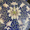 Chinese famille rose Porcelain lidded jar mid early 1900s republic period #1438