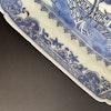 Antique Chinese Export Blue and White Porcelain platter, Qianlong period #1435