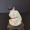 Vintage Chinese porcelain figurine, 20th c #1457