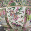 Antique Chinese rose mandarin punch bowl 19th century #1468