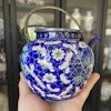 Antique Chinese Canton Hand Painted Enamel teapot, 19th c #1483