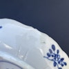 Chinese teacup & saucer in underglazed blue and white, Late Qing Dynasty #1498