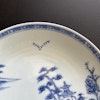 Chinese blue and white bowl and saucer dish, Nanking Cargo #1505