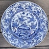 Antique Chinese blue and white charger , Kangxi period #1506