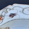 Chinese antique rose mandarin deep plate Qianlong period #1510