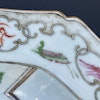 Chinese antique rose mandarin deep plate Qianlong period #1510