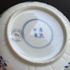 Chinese Antique Teacup & Saucer in blue and white, Late Qing Dynasty #1512