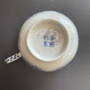 Chinese Antique Teacup & Saucer in blue and white, Late Qing Dynasty #1515