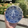 Chinese Antique Teacup & Saucer in blue and white, Late Qing Dynasty #1515