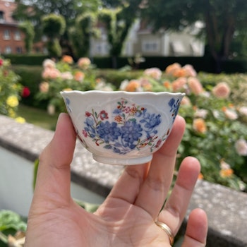 Chinese Antique Porcelain teacup Qianlong Period #1521