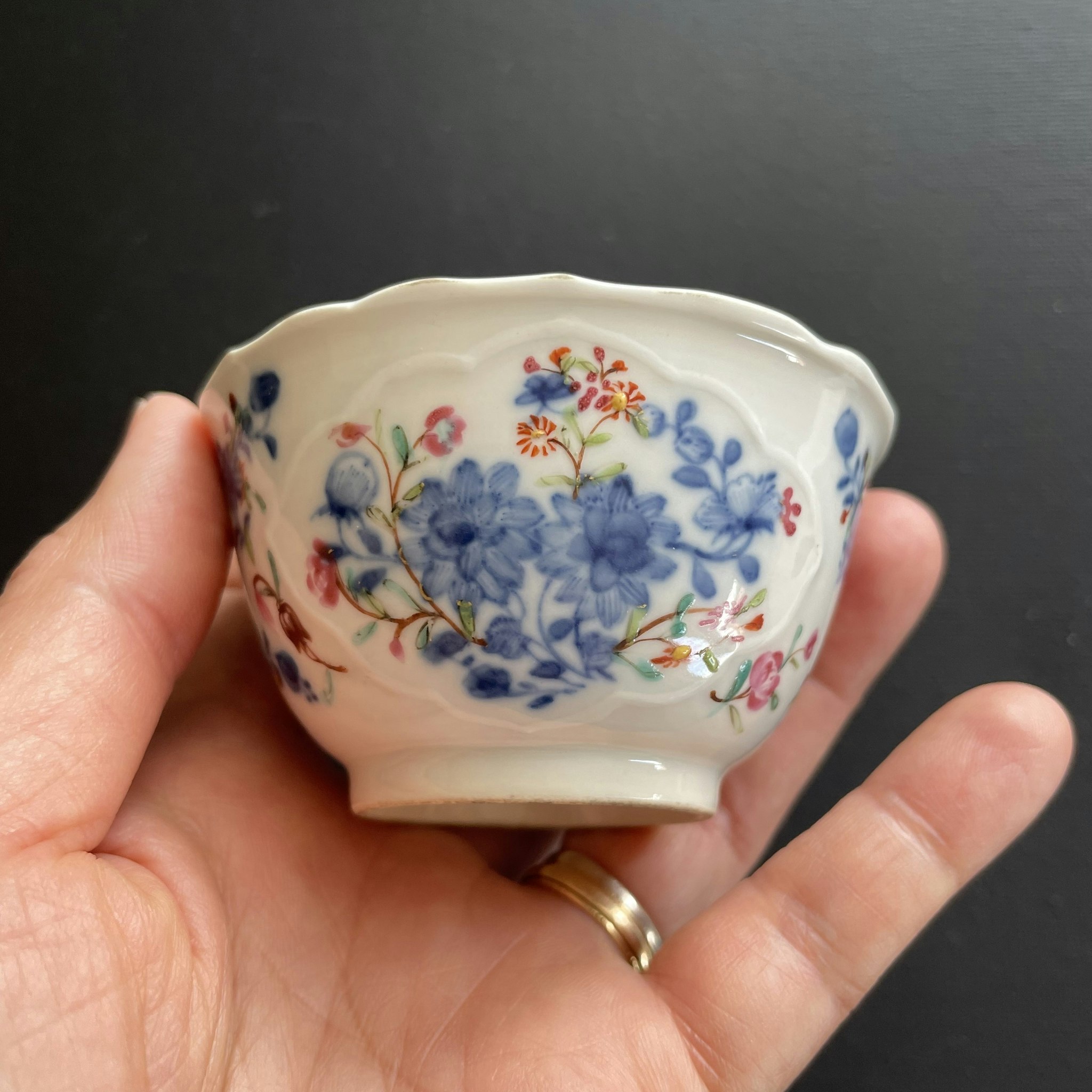 Chinese Antique Porcelain teacup Qianlong Period #1521