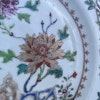 Chinese antique famille rose plate, Qianlong period #1525