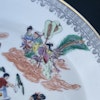 Large Vintage charger decorated with the eight immortals #1527