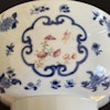 Chinese Antique rose mandarin punch bowl 18th century #1535