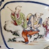 Chinese Antique rose mandarin punch bowl 18th century #1535