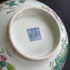 Chinese Antique Porcelain bowl with four seasons flowers, Mid 19th c #1538