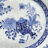 Chinese Antique Export Blue and White Porcelain platter, Qianlong period #1543