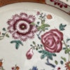 Chinese Antique famille rose plate, Qianlong, 18th c #1547