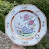 Chinese Antique famille rose plate, Qianlong, 18th c #1547