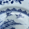 Chinese Antique Export Blue and White Porcelain plate, Qianlong period #1555