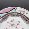 Two Chinese Antique famille rose plates, Qianlong, 18th c #1557, 1558