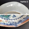 Chinese Antique porcelain plate first half of 18th C Yongzheng / Qianlong #1563