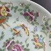 Chinese antique celadon canton butterfly plate, 19th c #1569